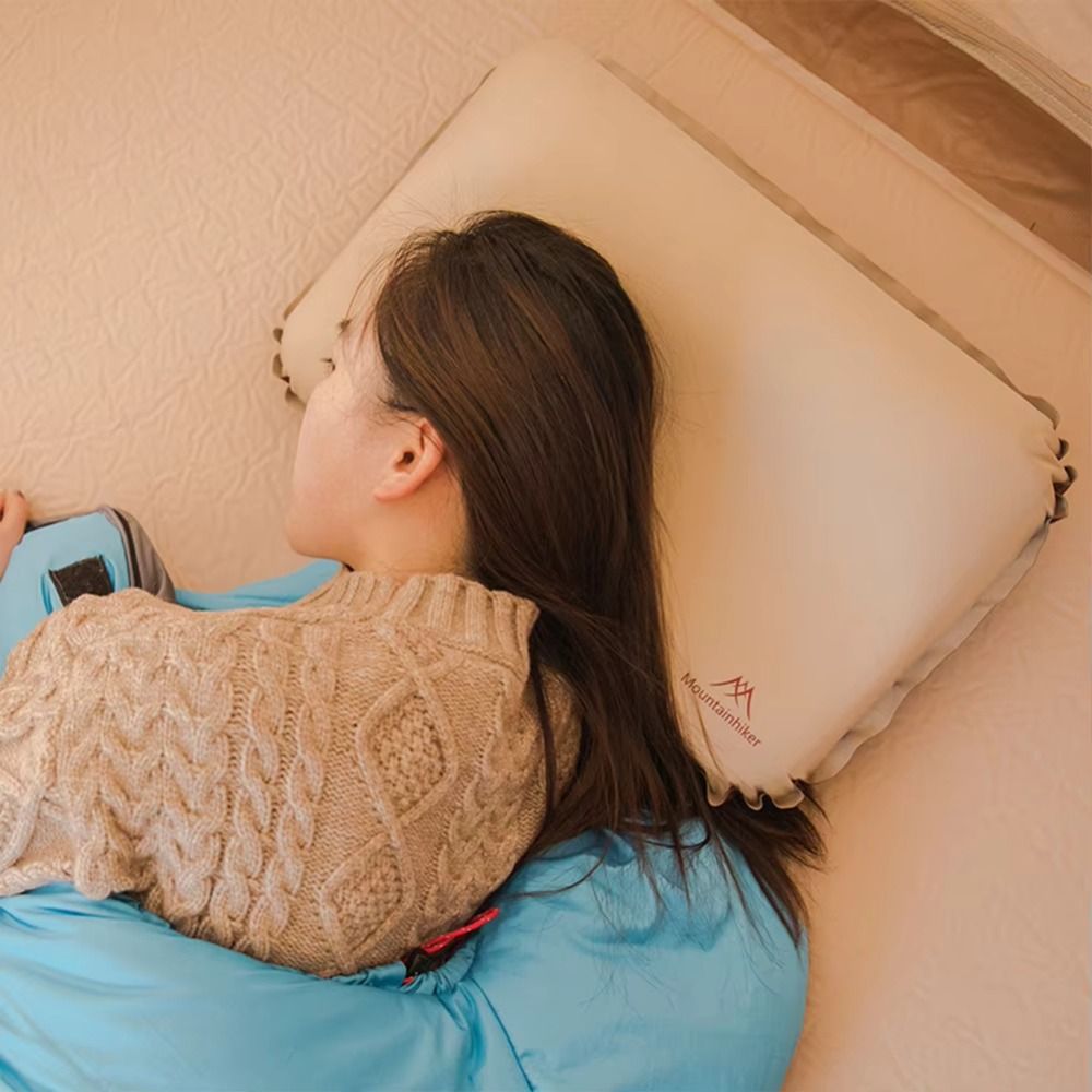 Camp Pillow Compressible - Przenośna Ergonomiczna Poduszka Kempingowa, Składana, Pogrubiona,