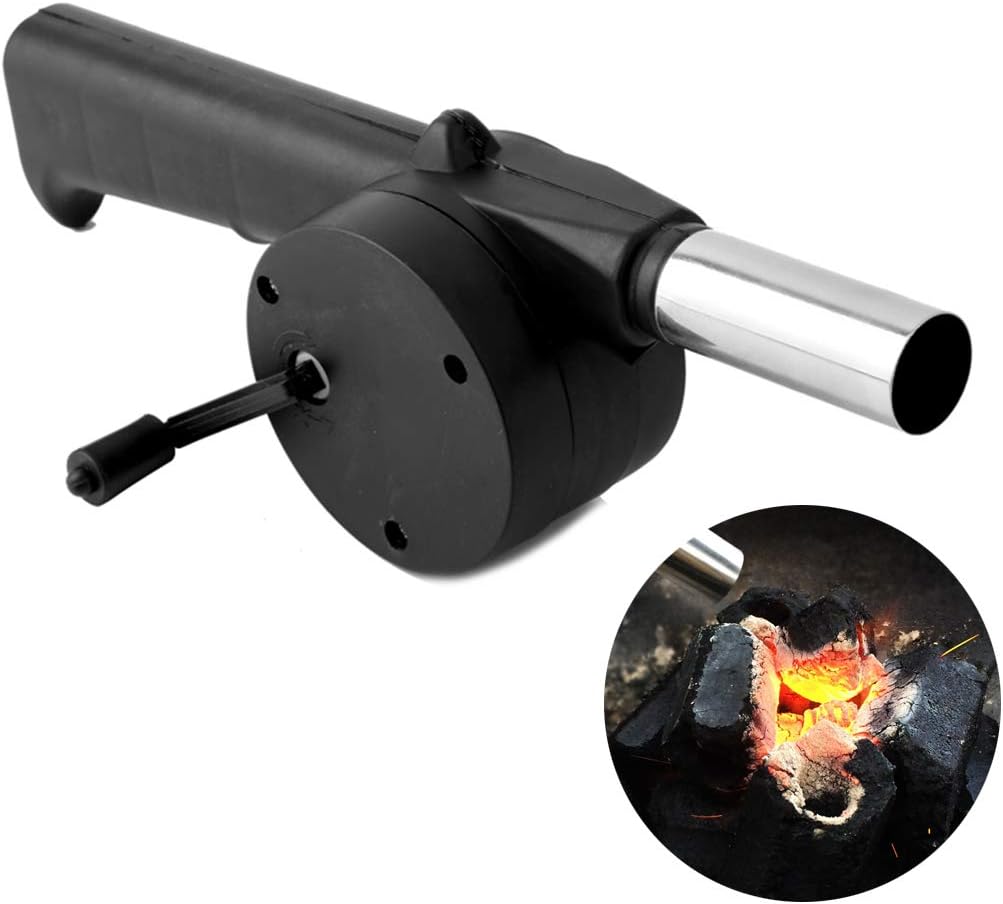 Outdoor Camping Misting Fan - Przenośna dmuchawa do grilla na zewnątrz,
