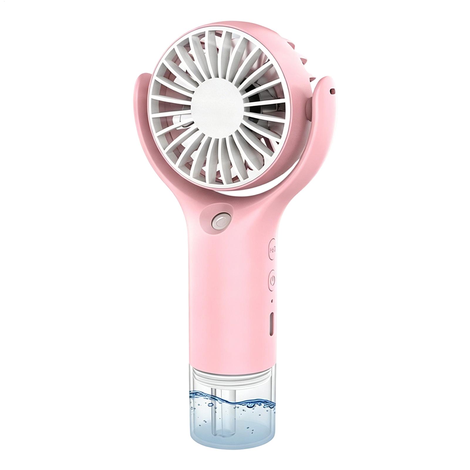 Outdoor Camping Misting Fan - Przenośny wentylator z funkcją nawilżania, ładowanie