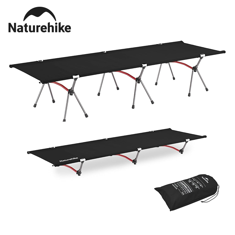 Outdoor Camping Cot - Składane łóżko kempingowe Naturehike z regulacją