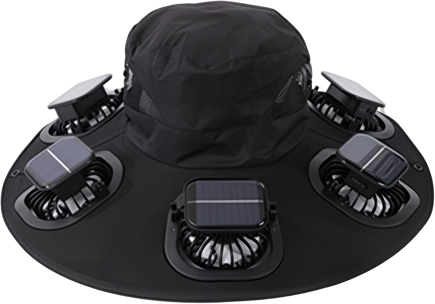 Outdoor Camping Hat - Czapka z wentylatorem solarnym Hot 6