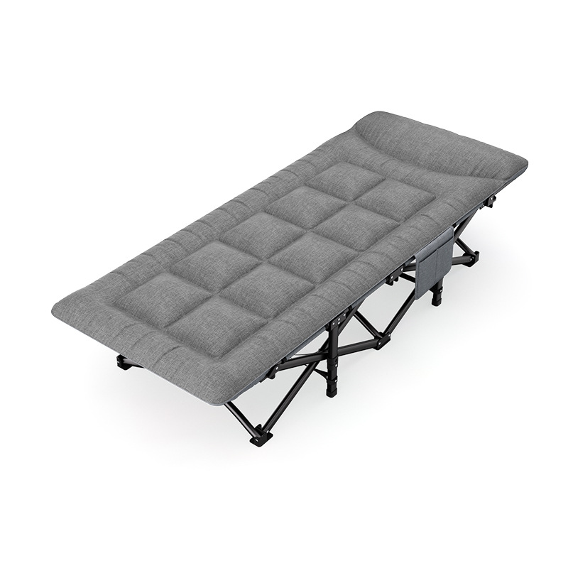 Outdoor Camping Cot - Składane, przenośne, lekkie stalowe łóżko polowe