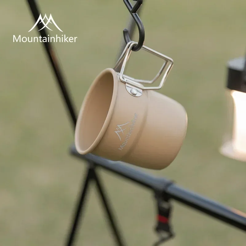 Camp Utensil Set - Aluminiowy kubek kempingowy MOUNTAINHIKER Przenośny kubek