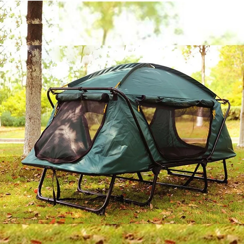 Outdoor Camping Cot - OEM Duże Ciepłe Składane Łóżko Kempingowe