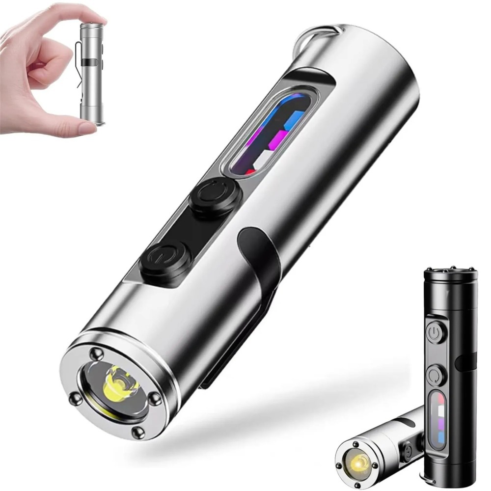 Outdoor Camping Hat - Mini przenośna latarka LED EDC, ładowana