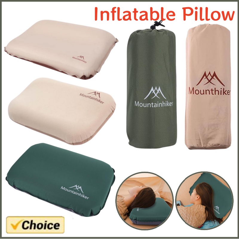 Camp Pillow Compressible - Przenośna, ultralekka, samopompująca się poduszka do