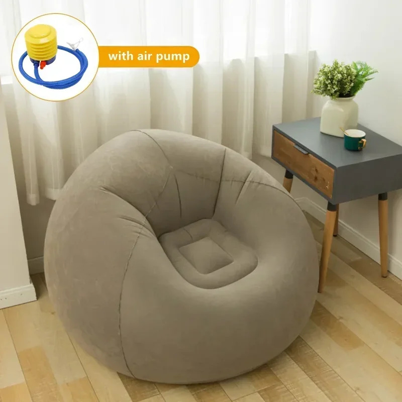Outdoor Camping Couch - Duże, rozkładane, dmuchane fotele-sofy z PVC,