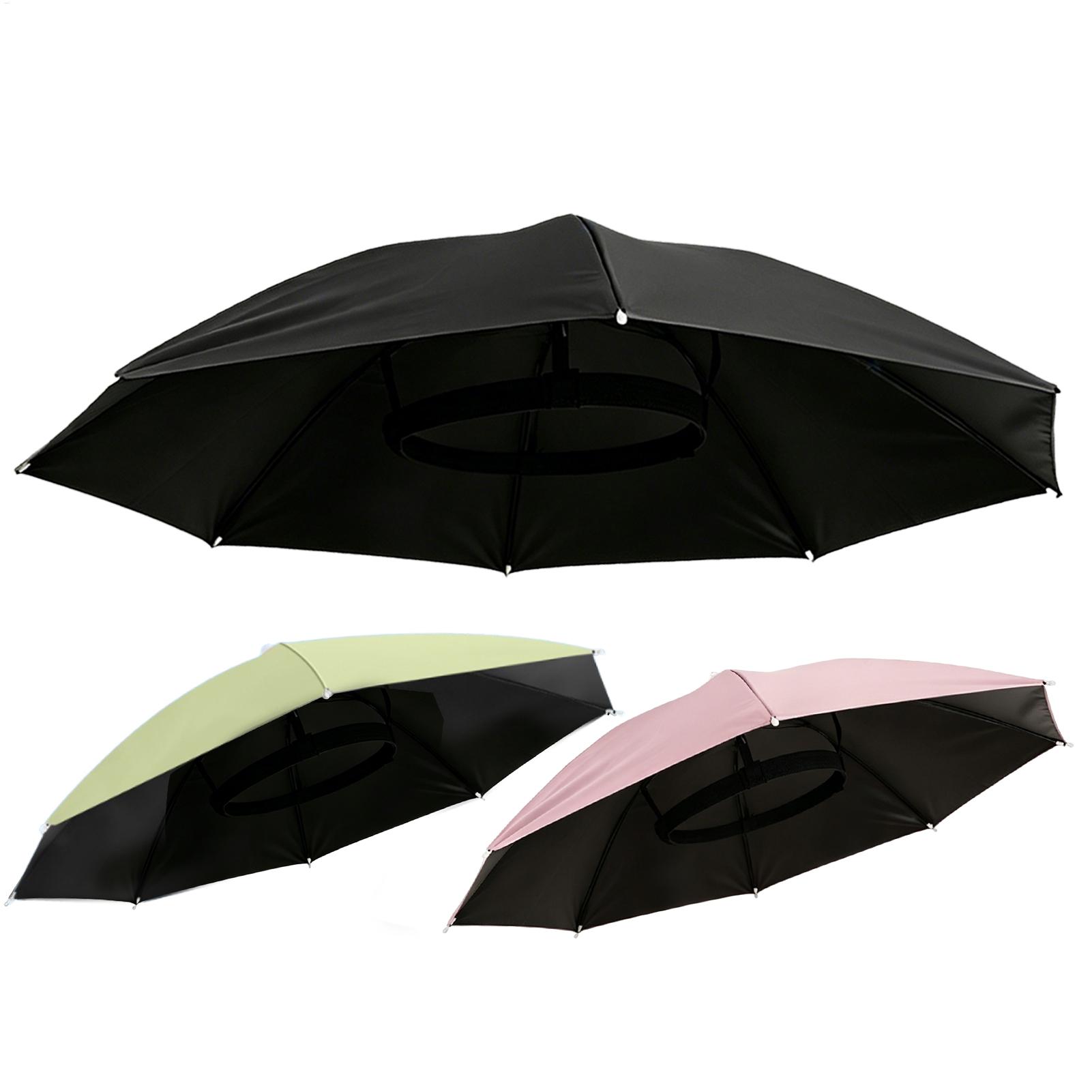Outdoor Camping Hat - Składany parasol w formie kapelusza, wodoodporny,