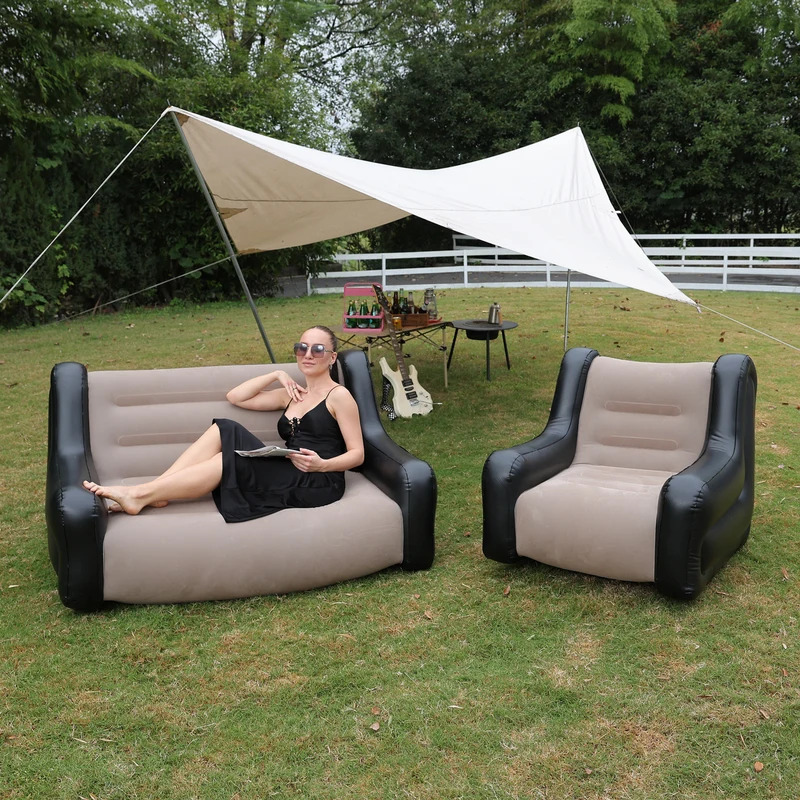 Materac dmuchany Sofa Dmuchana – Outdoor Camping Couch recenzja i cena