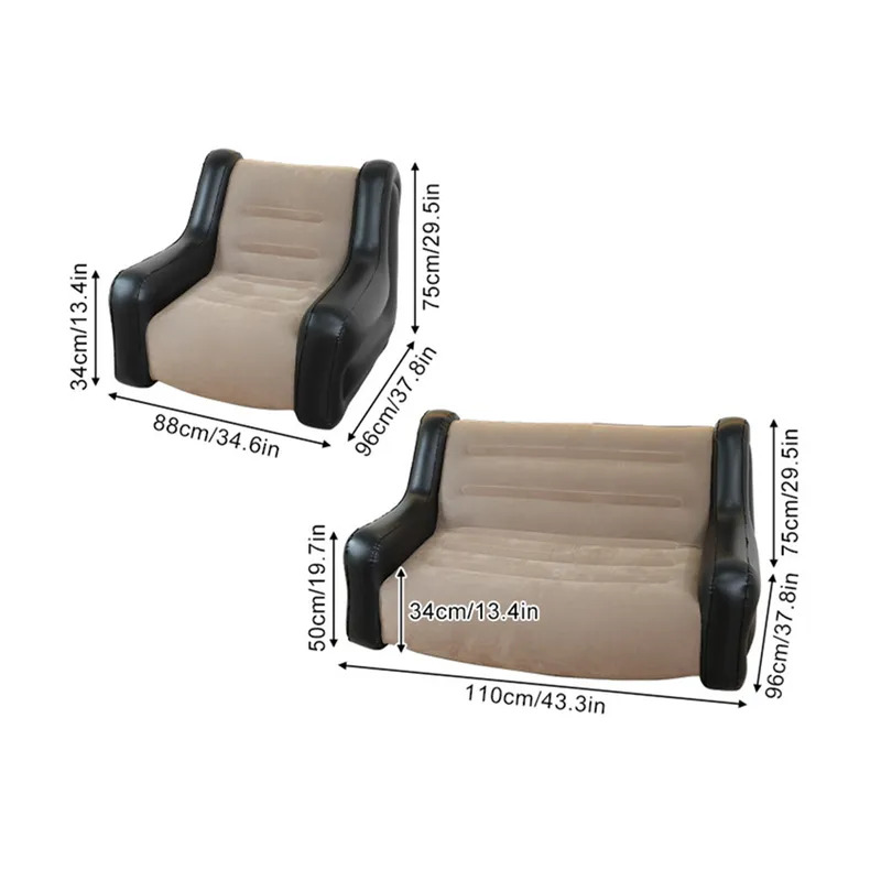 Materac dmuchany Sofa Dmuchana – Outdoor Camping Couch recenzja i cena