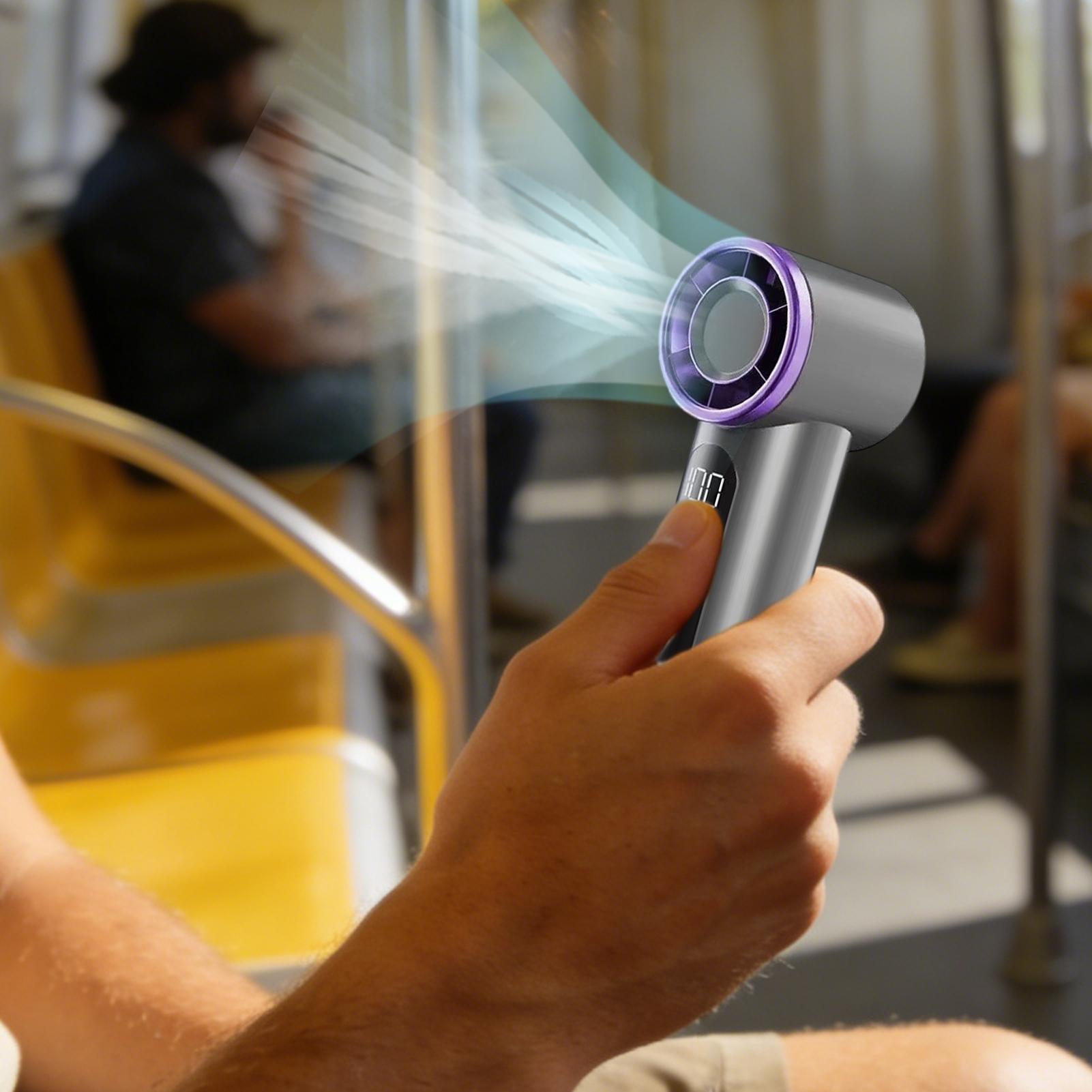 Mini wentylator ręczny ładowan – Outdoor Camping Misting Fan recenzja i cena