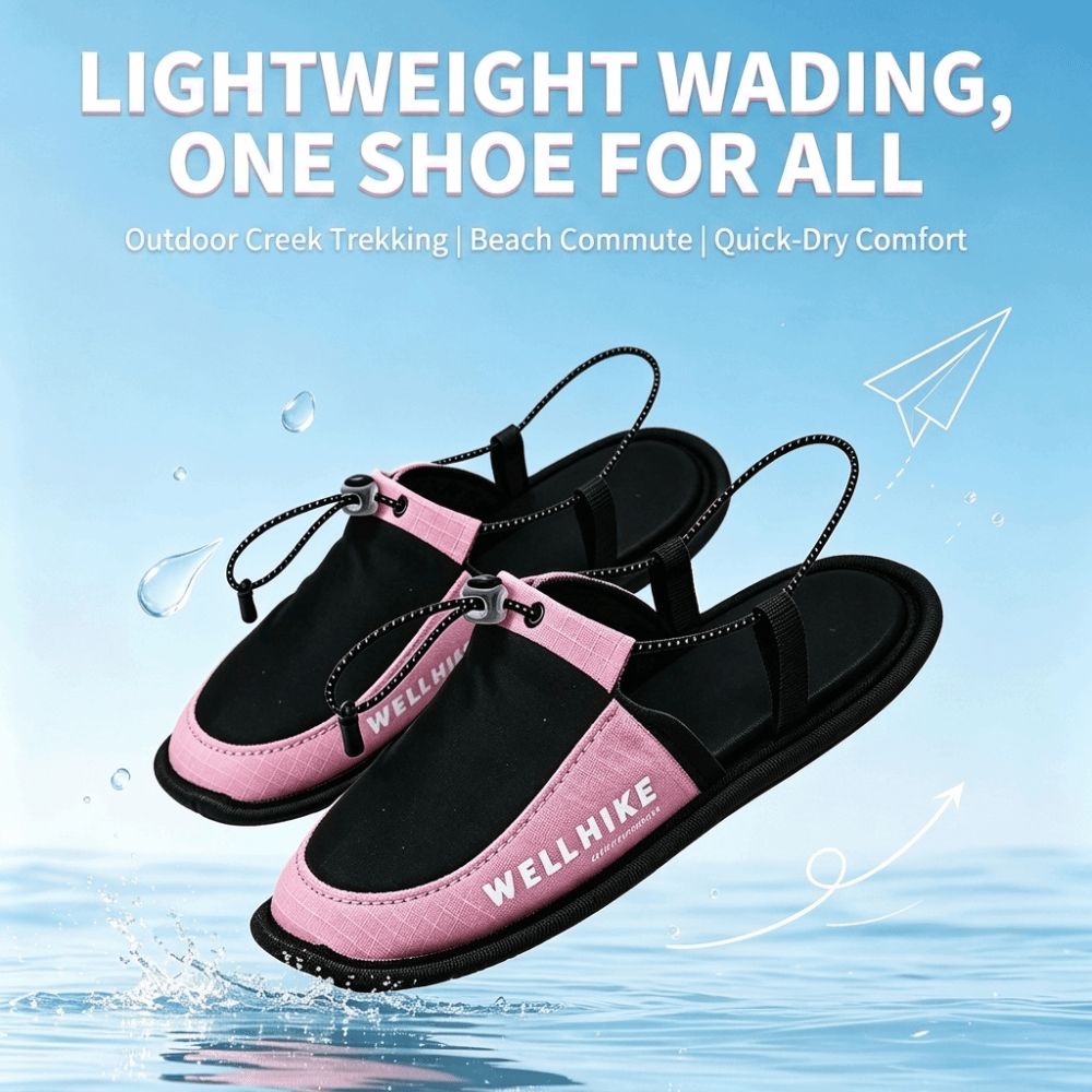 1 Para Antypoślizgowych Kapci  – Outdoor Camping Slippers recenzja i cena