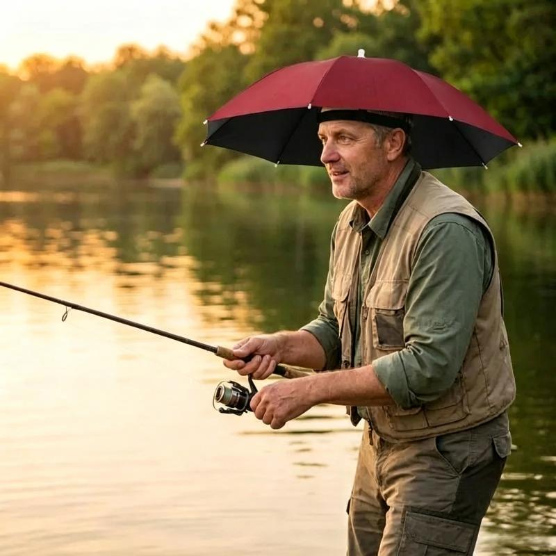 Wodoodporny, składany parasol- – Outdoor Camping Hat recenzja i cena