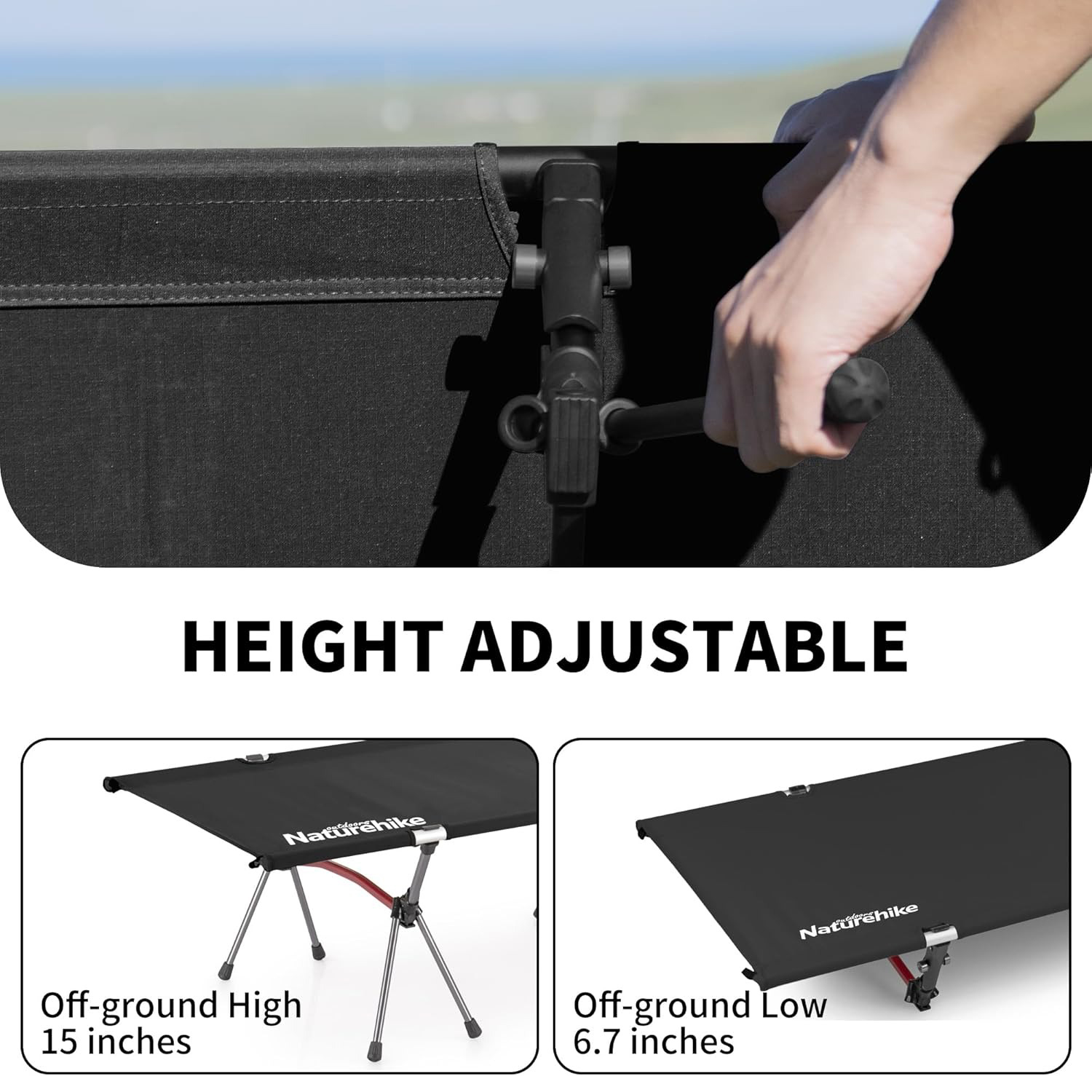 Składane łóżko kempingowe Natu – Outdoor Camping Cot recenzja i cena