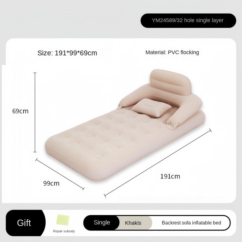 Nadmuchiwane łóżko kempingowe  – Outdoor Camping Cot recenzja i cena