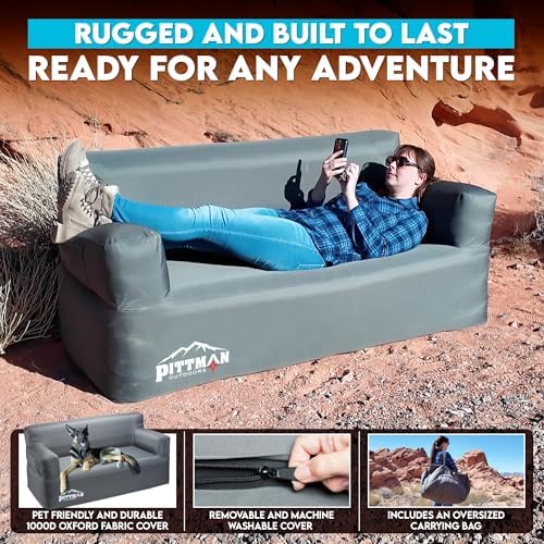 Pittman - Dmuchana sofa z wbud – Outdoor Camping Couch recenzja i cena