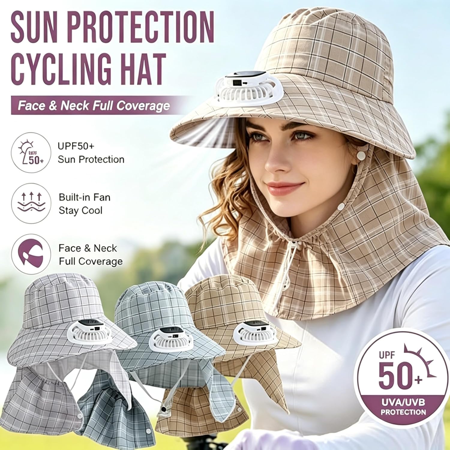 1 szt. Czapka z wentylatorem s – Outdoor Camping Hat recenzja i cena