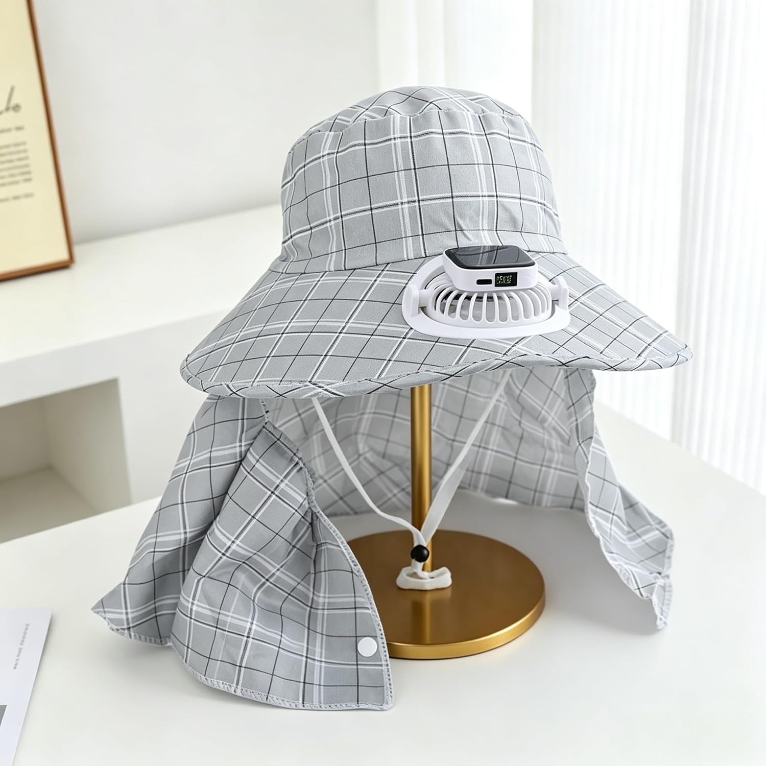 1 szt. Czapka z wentylatorem s – Outdoor Camping Hat recenzja i cena