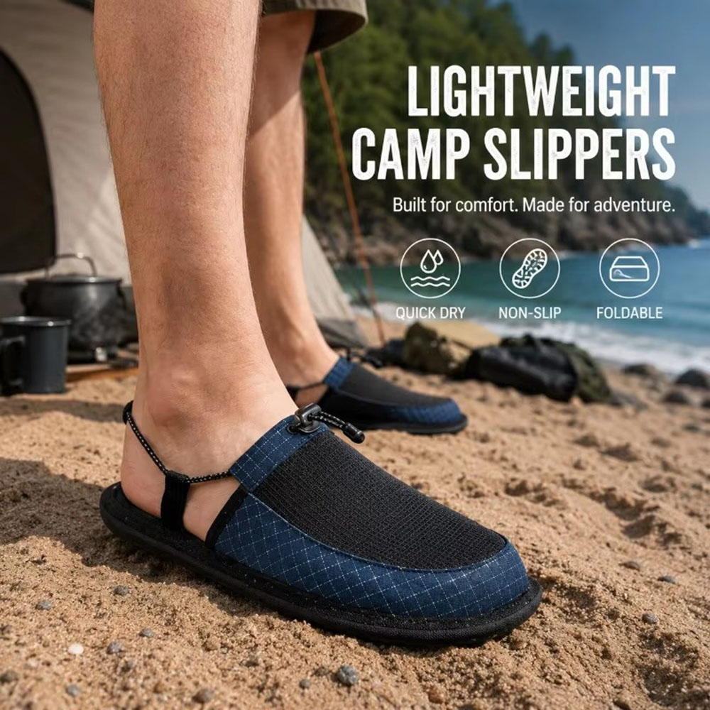 Składane, szybkoschnące klapki – Outdoor Camping Slippers recenzja i cena
