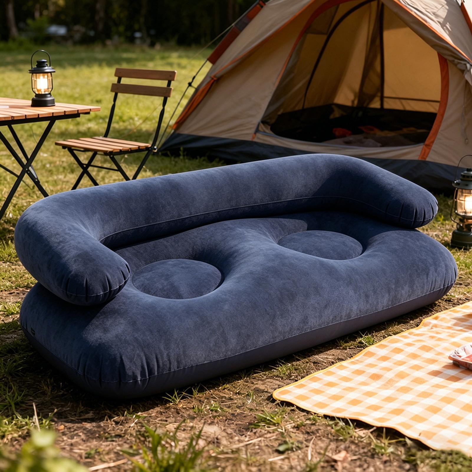 Dwuosobowa dmuchana sofa, wytr – Outdoor Camping Couch recenzja i cena