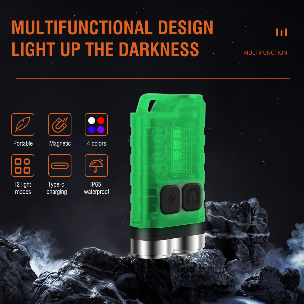 Latarka EDC V3 Mini Brelok 900 – Outdoor Camping Adventure recenzja i cena