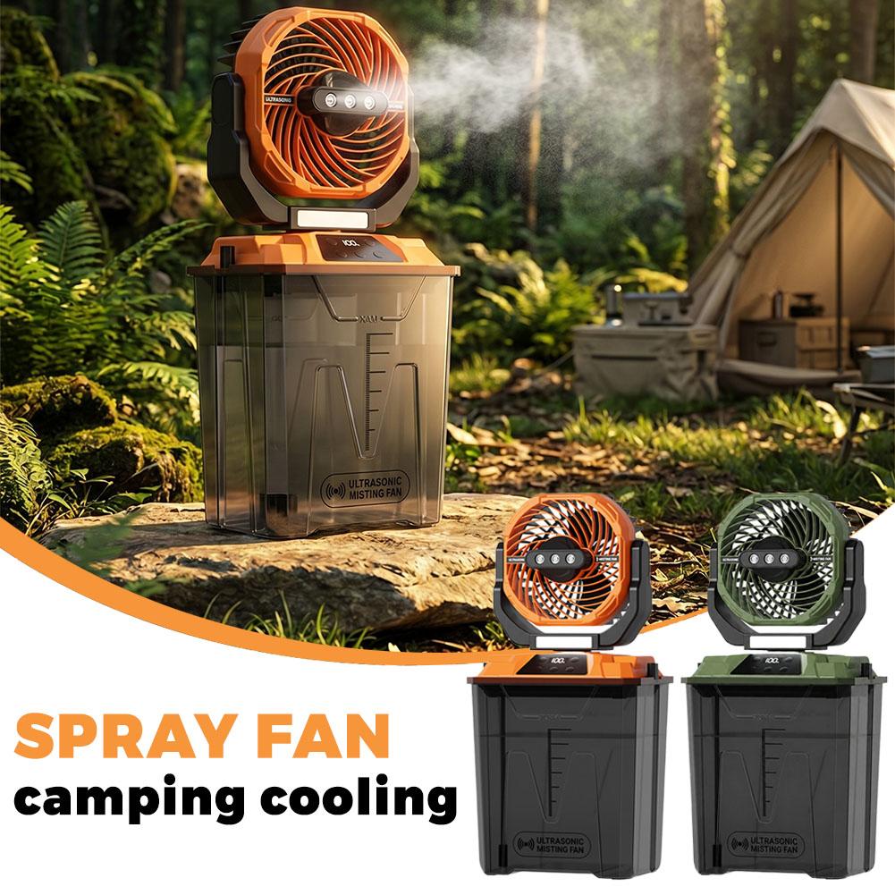 Nowy przenośny wentylator zras – Outdoor Camping Misting Fan recenzja i cena