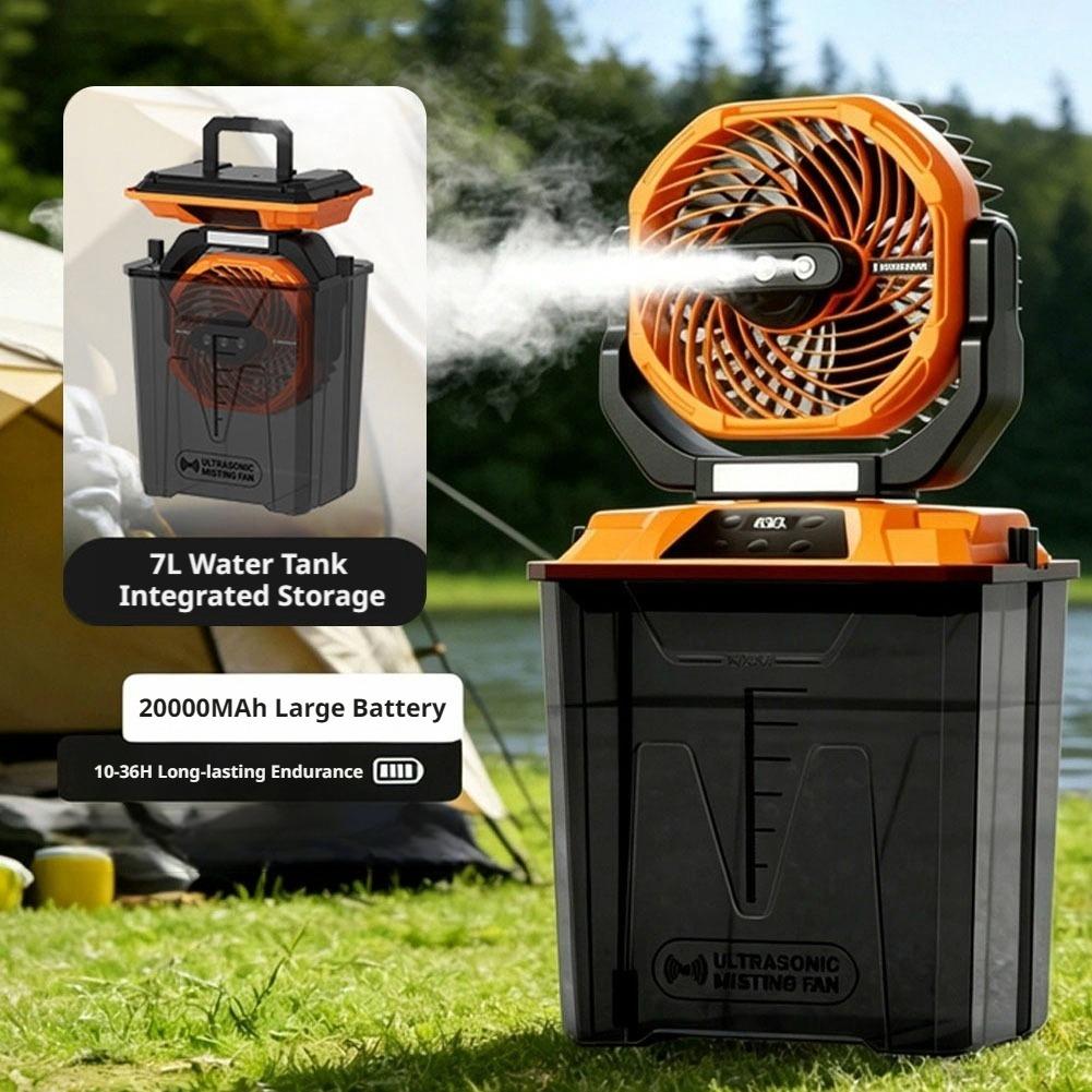 Nowy przenośny wentylator zras – Outdoor Camping Misting Fan recenzja i cena