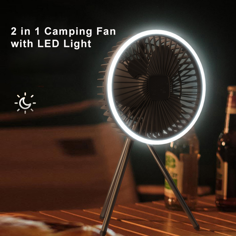 Przenośny wentylator kempingow – Outdoor Camping Misting Fan recenzja i cena