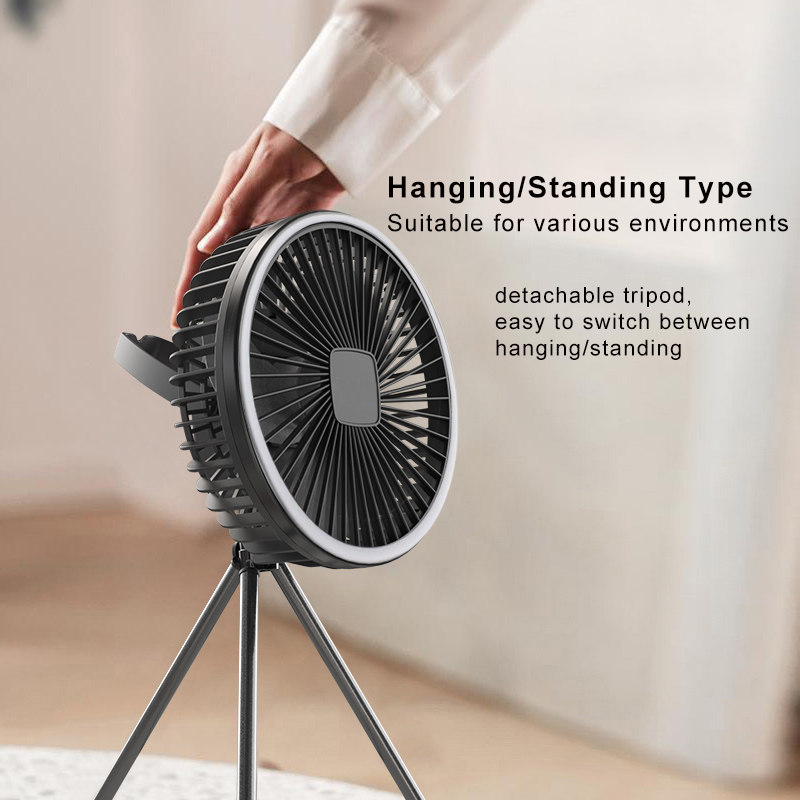 Przenośny wentylator kempingow – Outdoor Camping Misting Fan recenzja i cena