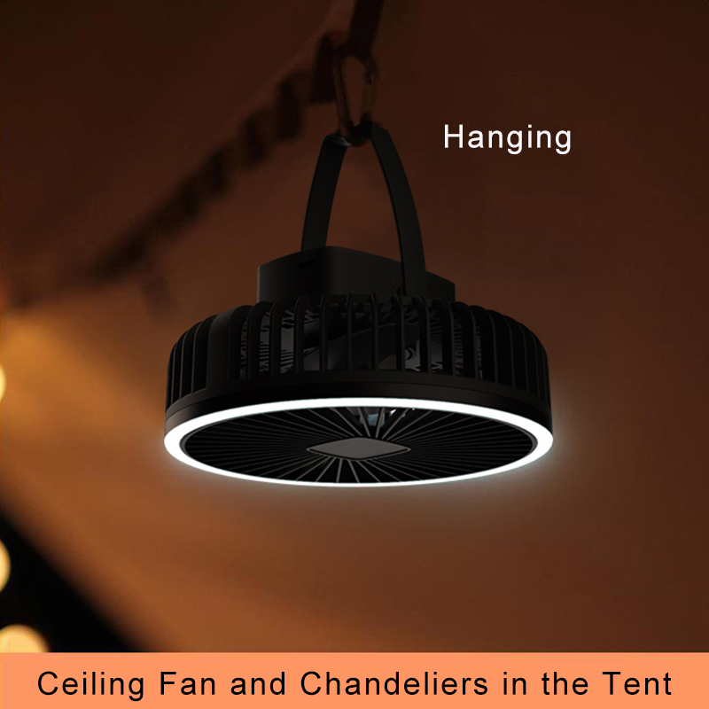 Przenośny wentylator kempingow – Outdoor Camping Misting Fan recenzja i cena