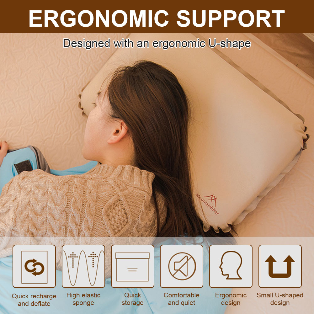 Poduszka kempingowa samopompuj – Camp Pillow Compressible recenzja i cena