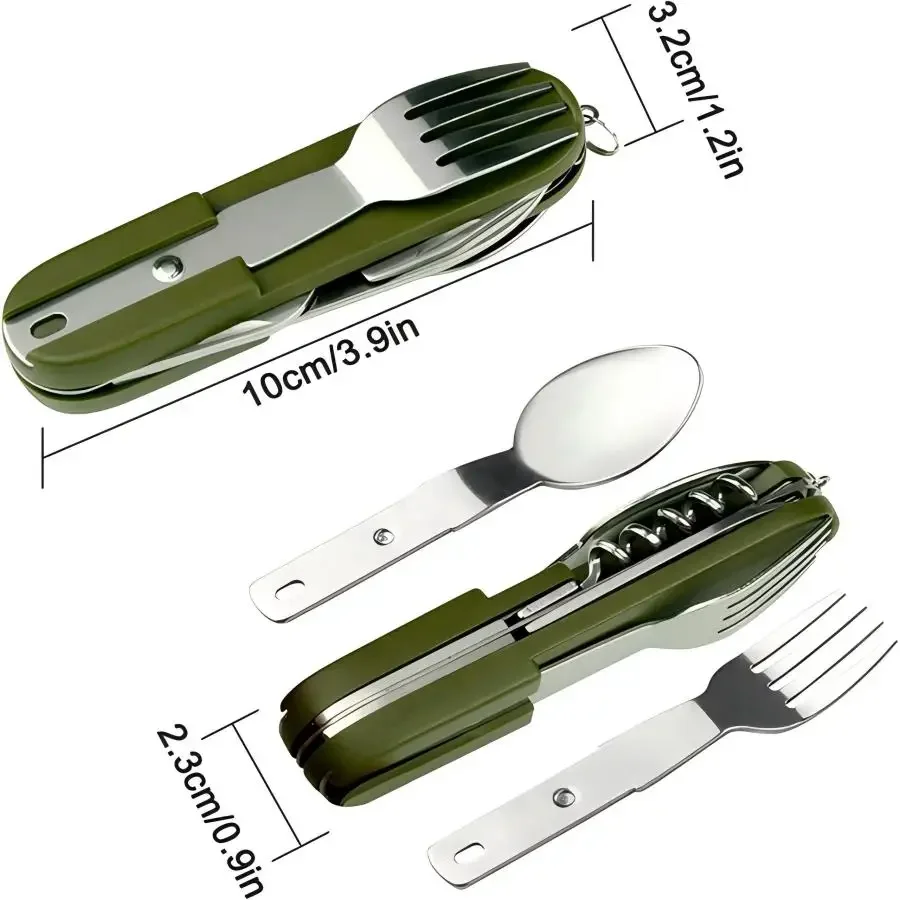 Zestaw Kempingowy 5-w-1 ze Sta – Camp Utensil Set recenzja i cena