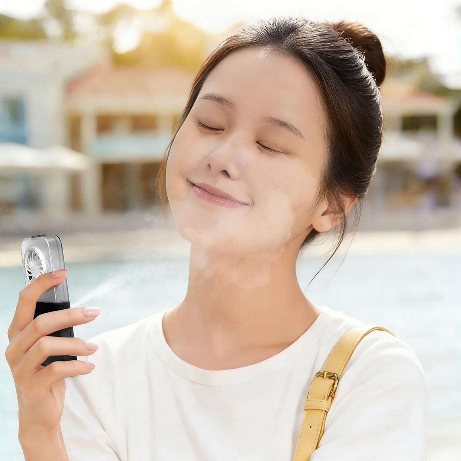 Wentylator z funkcją mgiełki,  – Outdoor Camping Misting Fan recenzja i cena
