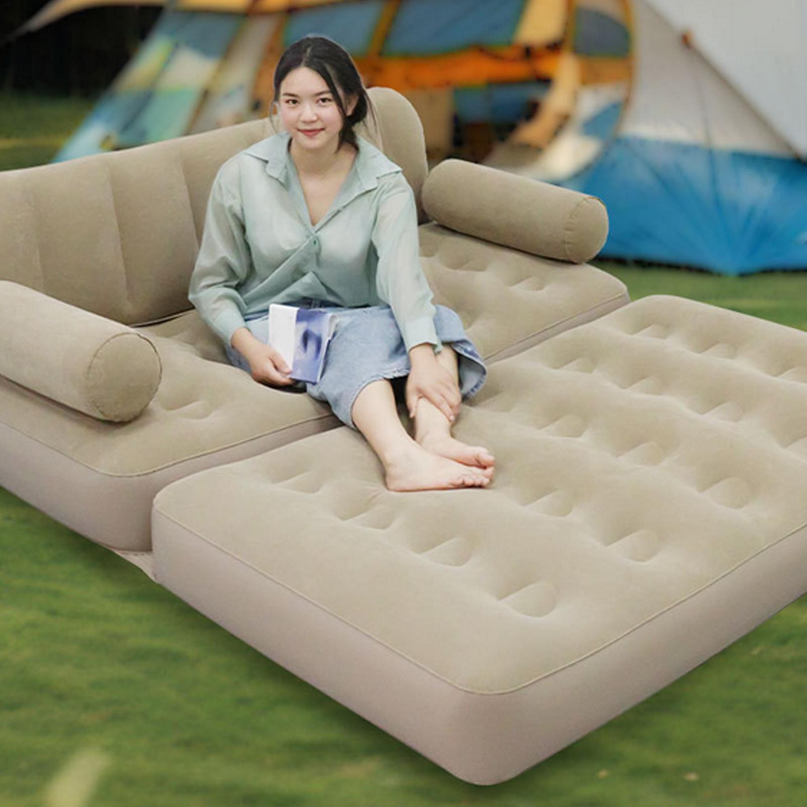 Nadmuchiwana sofa z pompką, sk – Outdoor Camping Couch recenzja i cena