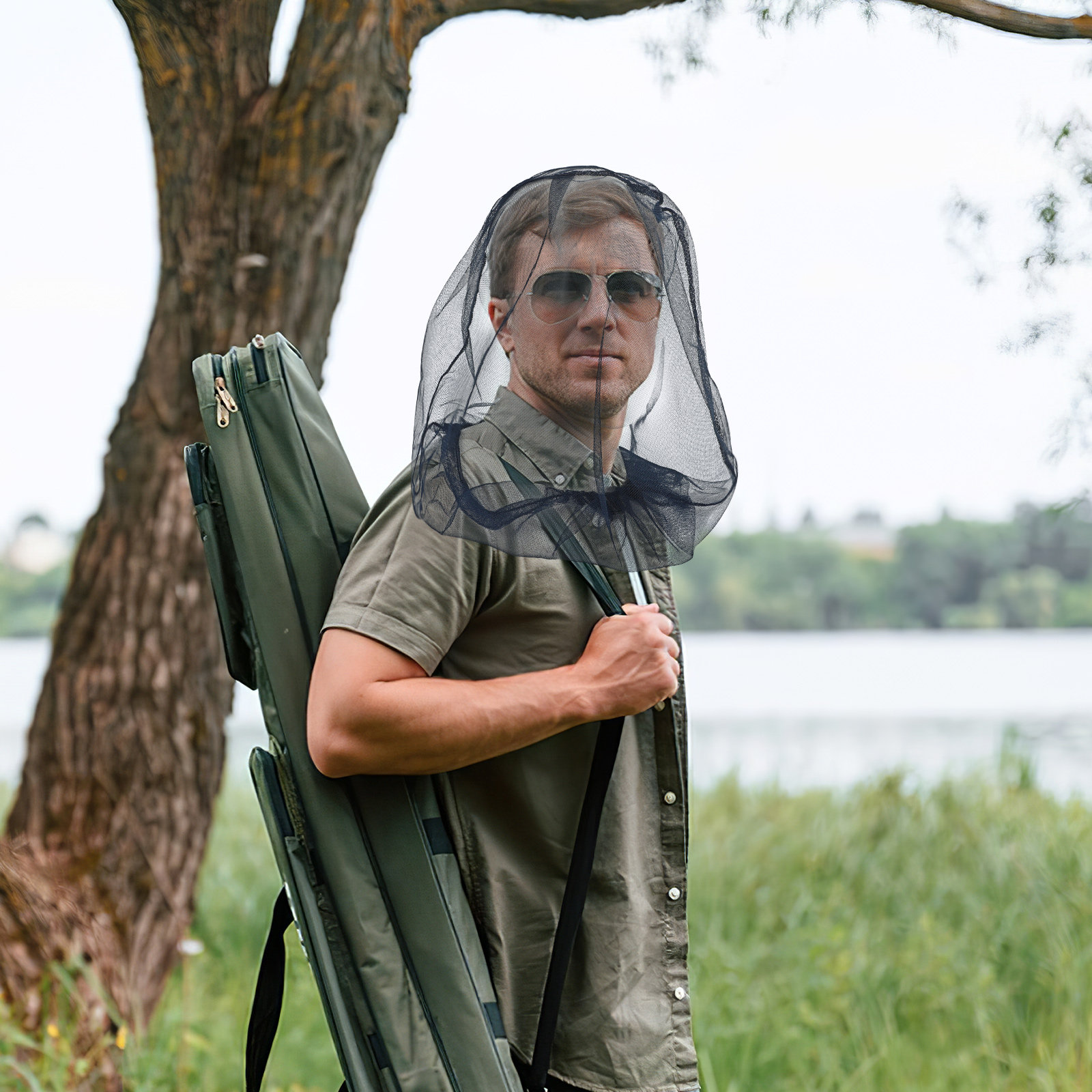 2 szt. Siatka na głowę do użyt – Outdoor Camping Hat recenzja i cena