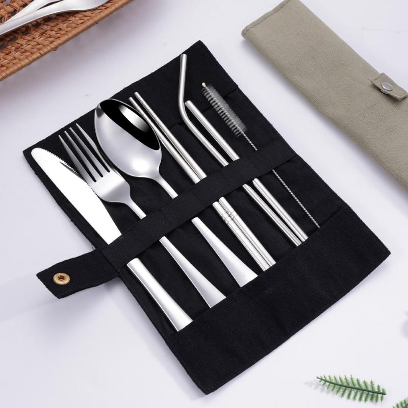 8-częściowy zestaw sztućców po – Camp Utensil Set recenzja i cena