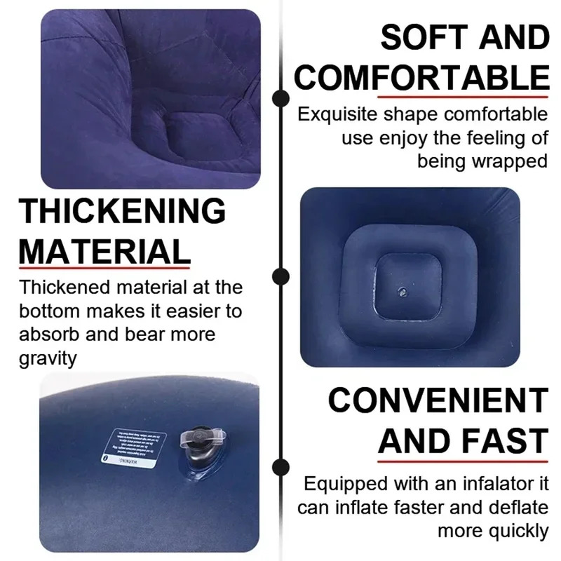 Duże, rozkładane, dmuchane fot – Outdoor Camping Couch recenzja i cena