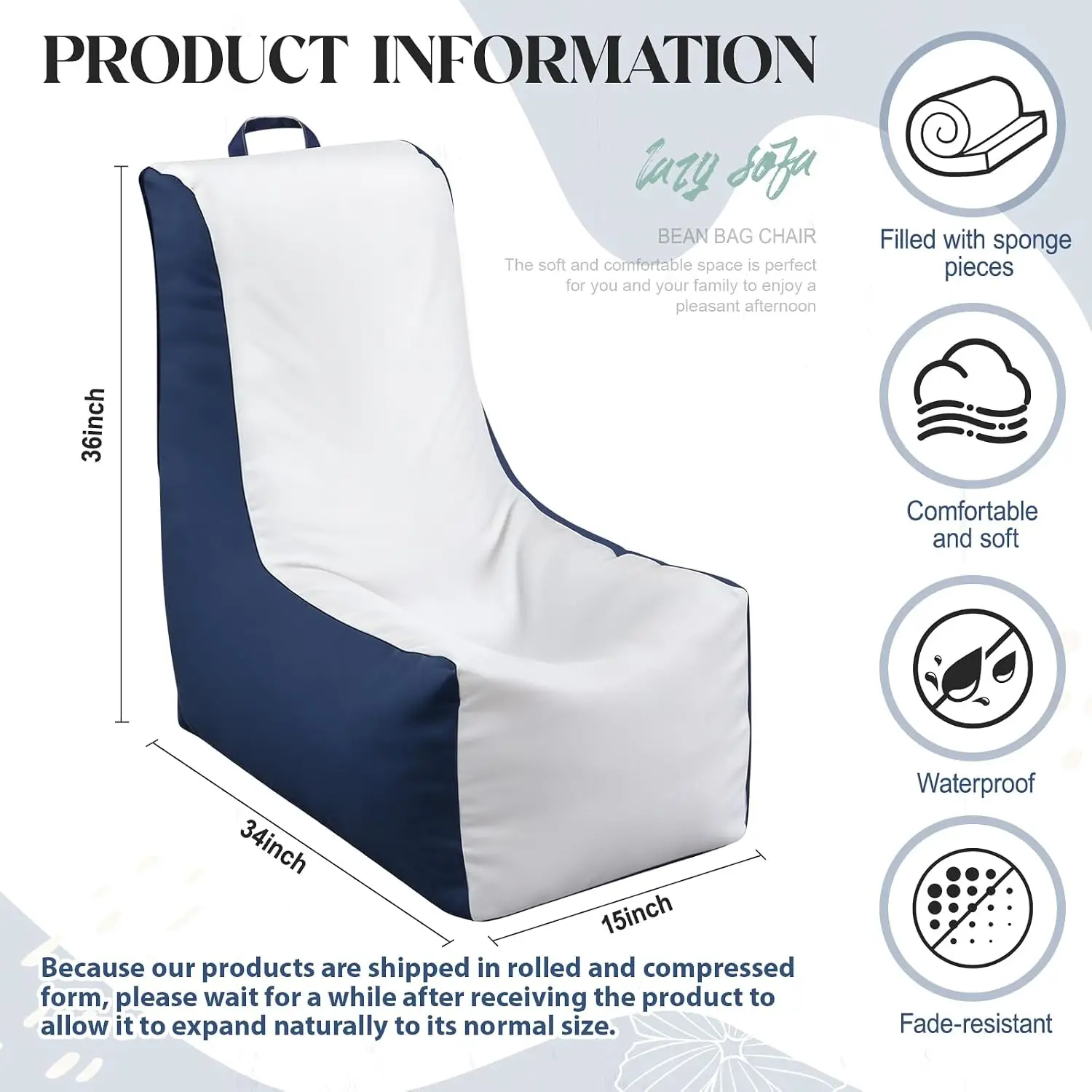 1 szt. Wodoodporny fotel-worek – Outdoor Camping Couch recenzja i cena
