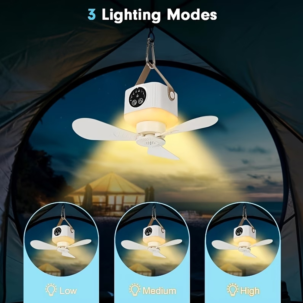 Przenośny wentylator sufitowy  – Outdoor Camping Misting Fan recenzja i cena