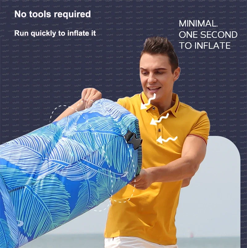 Nadmuchiwana sofa do spania Po – Camp Pillow Compressible recenzja i cena