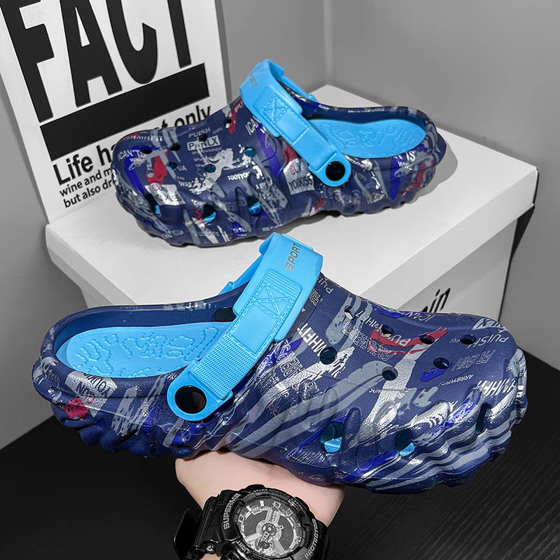 Duże męskie sandały outdoorowe – Outdoor Camping Slippers recenzja i cena