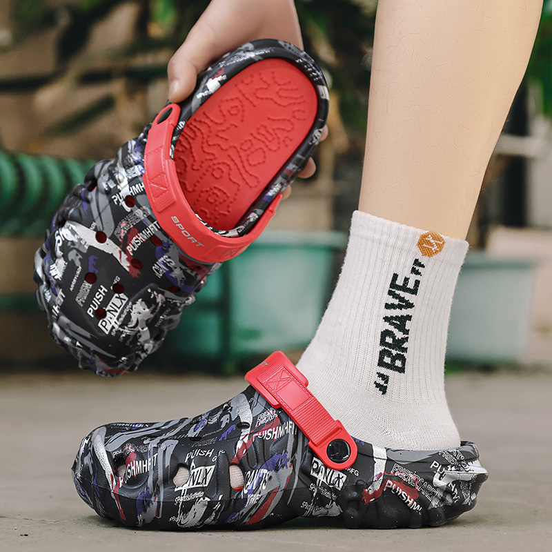 Duże męskie sandały outdoorowe – Outdoor Camping Slippers recenzja i cena