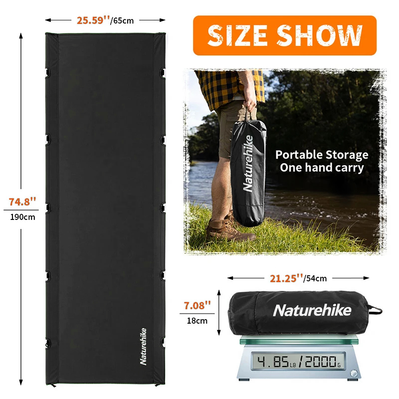 Naturehike XJC05 Składane łóżk – Outdoor Camping Cot recenzja i cena