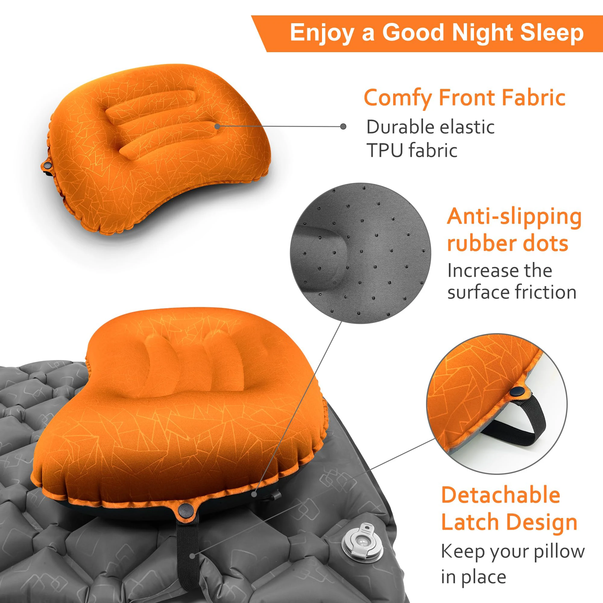 1 szt. Ultralekka, nadmuchiwan – Camp Pillow Compressible recenzja i cena