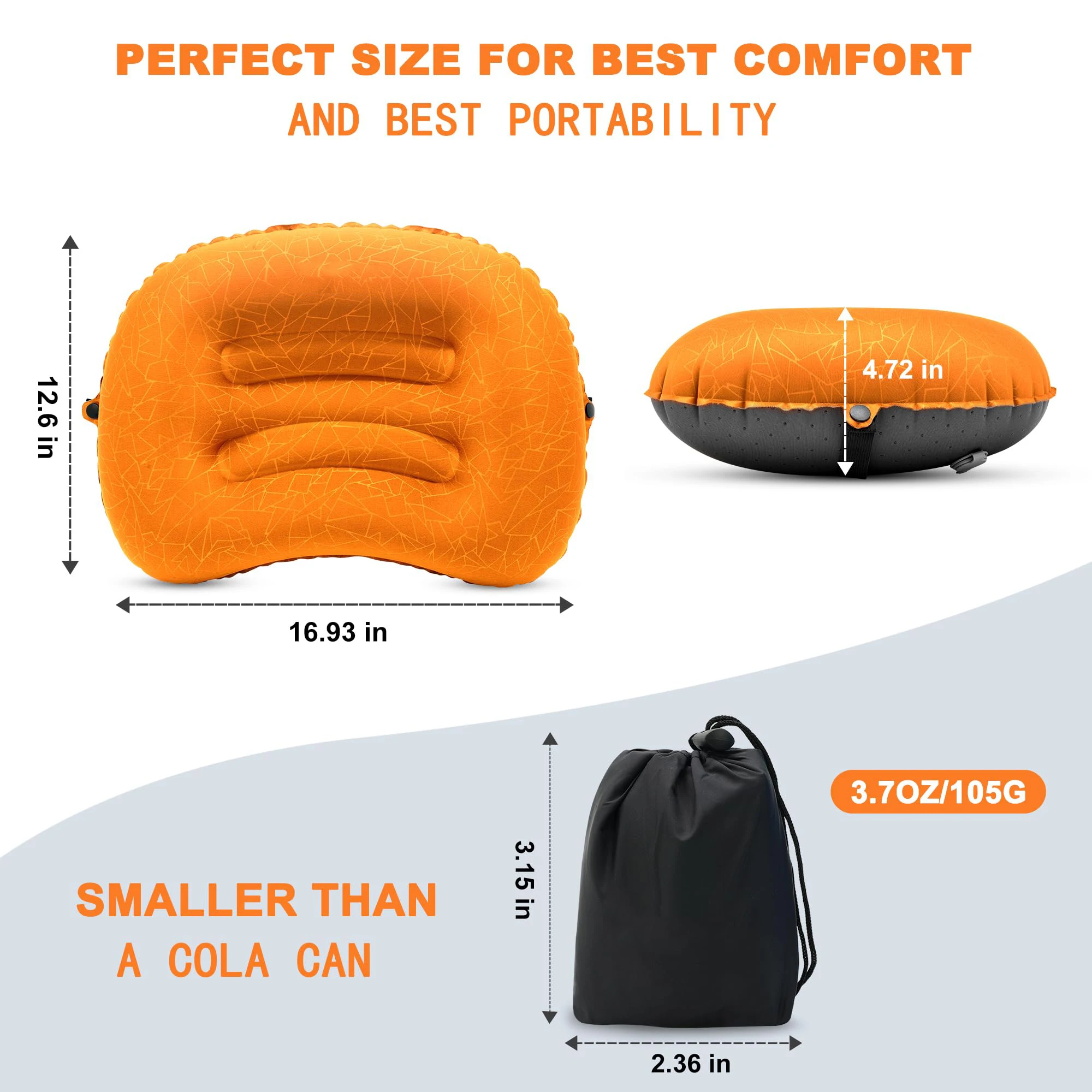 1 szt. Ultralekka, nadmuchiwan – Camp Pillow Compressible recenzja i cena