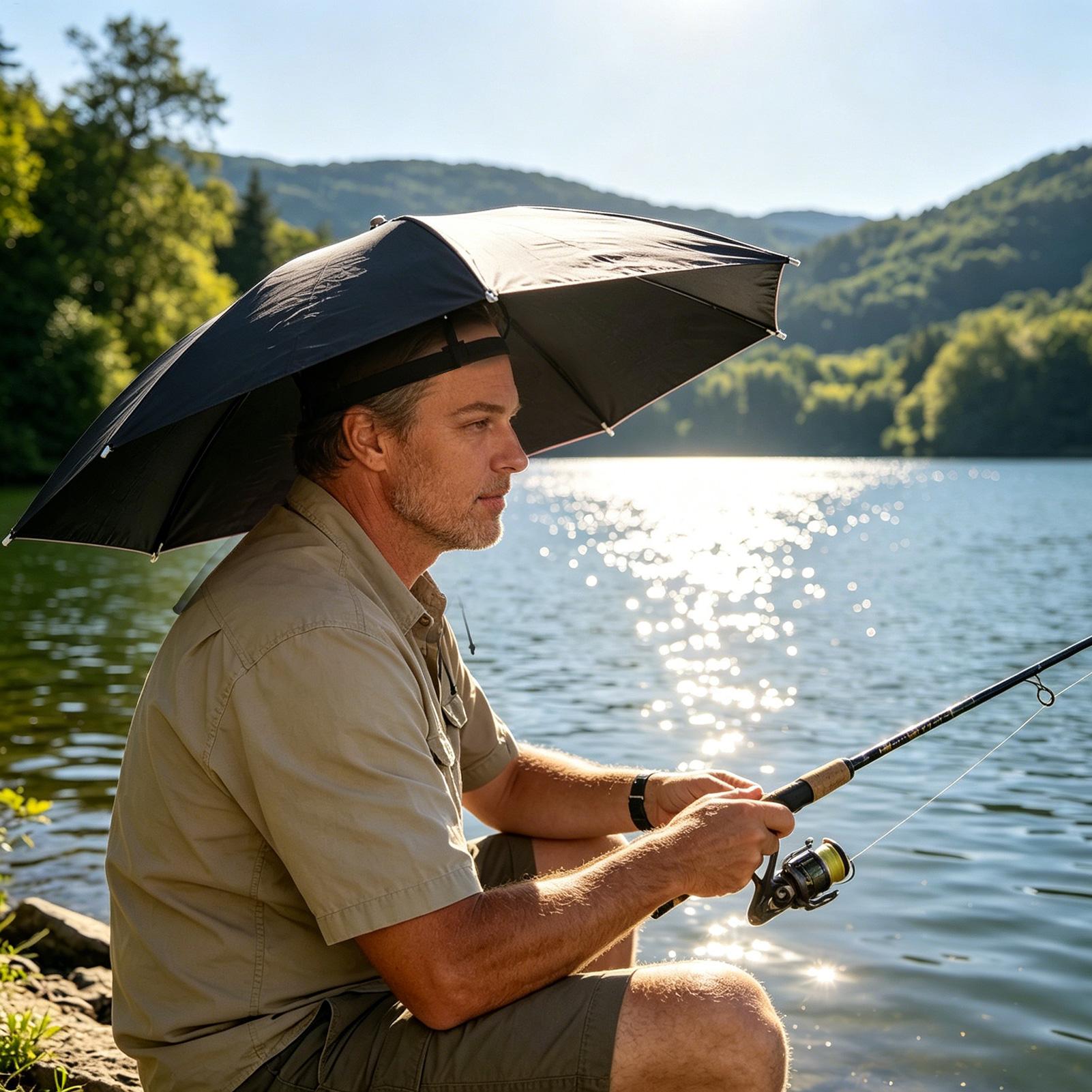 Składany parasol w formie kape – Outdoor Camping Hat recenzja i cena